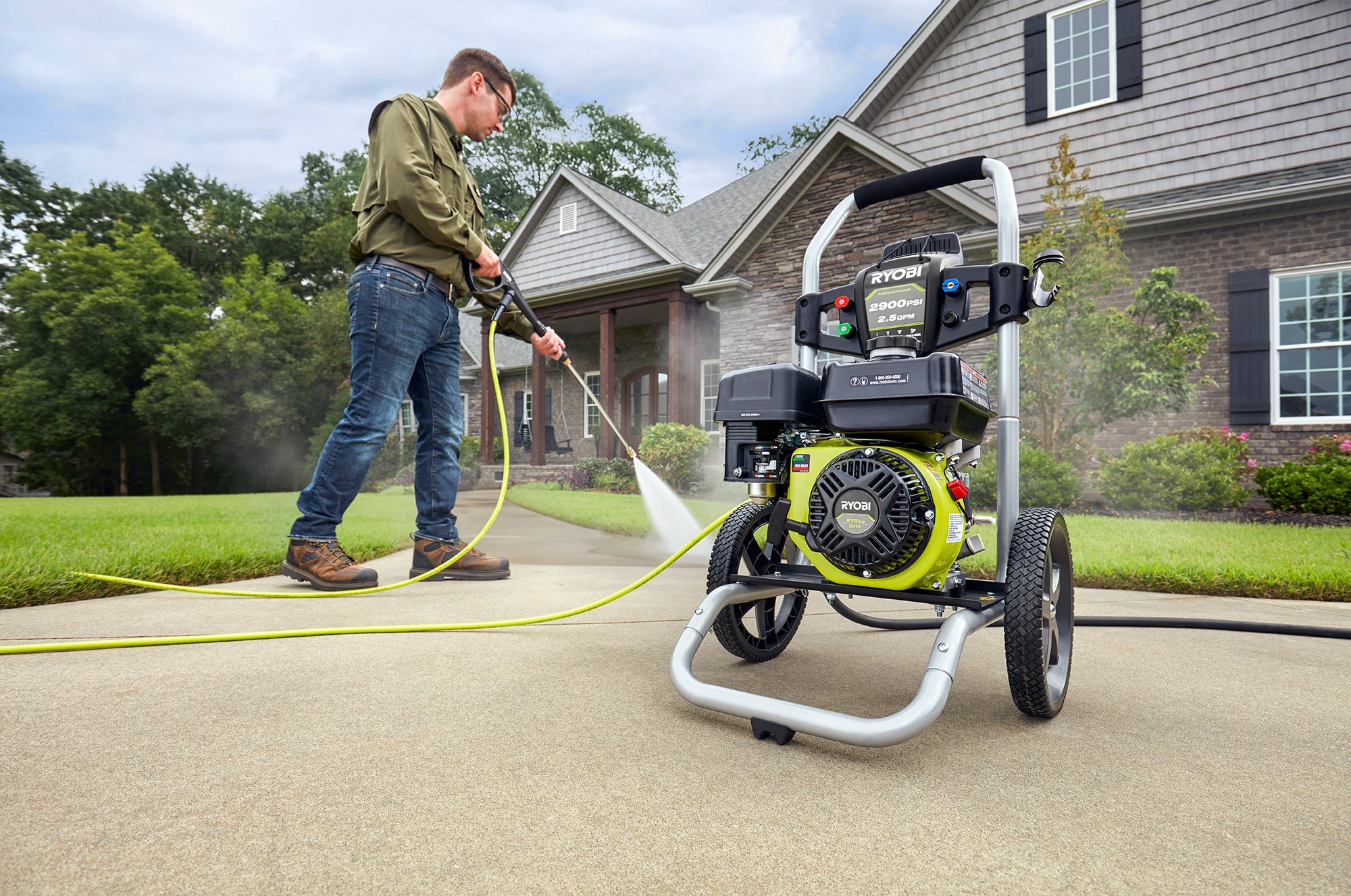 2900 PSI Gas Pressure Washer