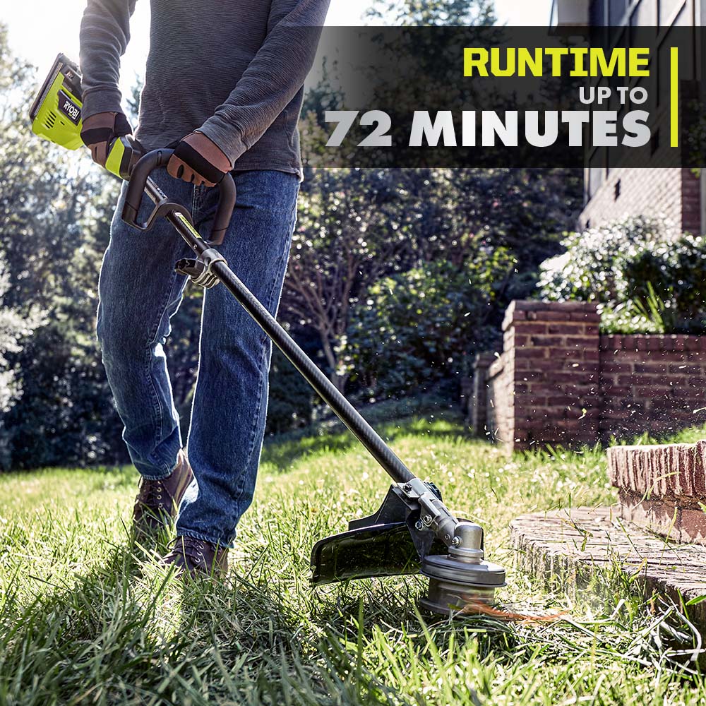 40V HP Brushless 15" Carbon Fiber Attachment Capable String Trimmer