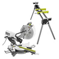 15 Amp 12" Sliding Miter Saw with Laser + Stand