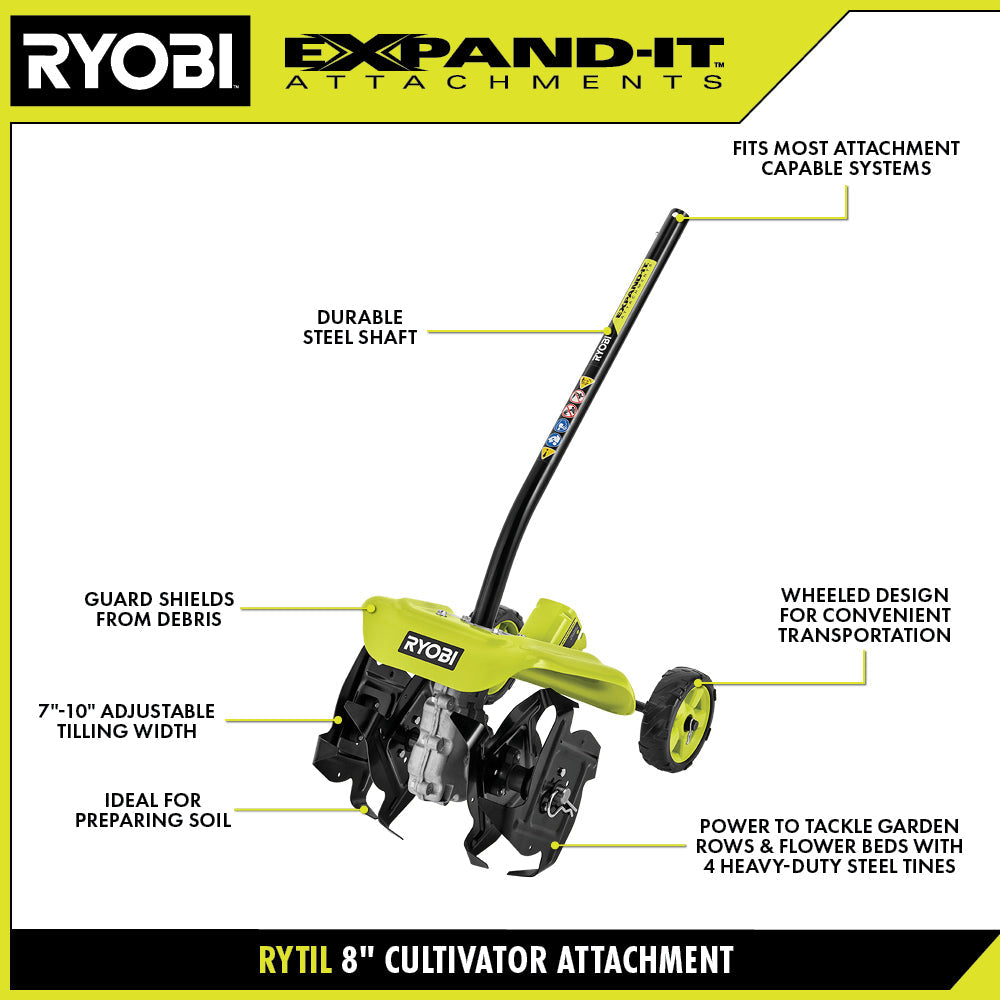 EXPAND-IT 8" Cultivator Attachment