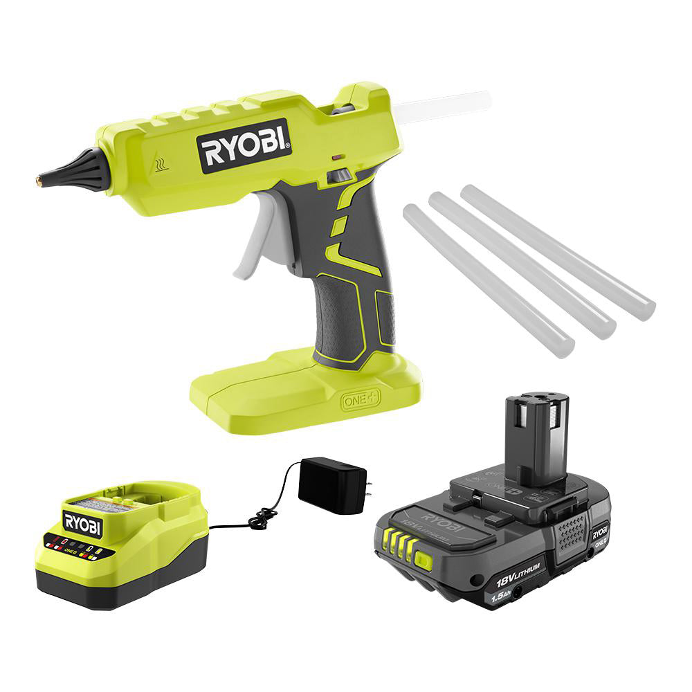 ONE+ Glue Gun Kit w/3 1/2 in Glue Sticks