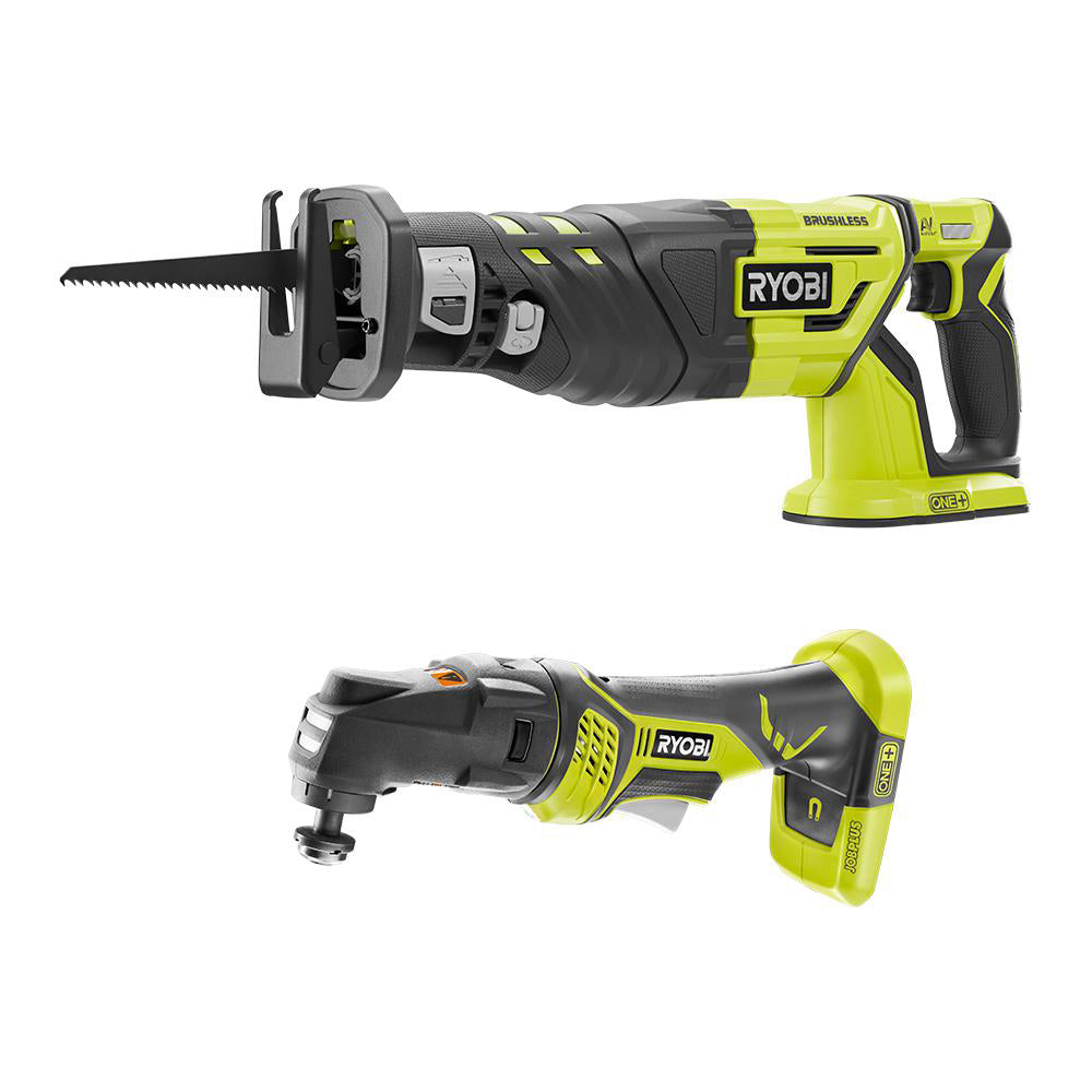 18V ONE+ JobPlus and Brushless Reciprocating Saw