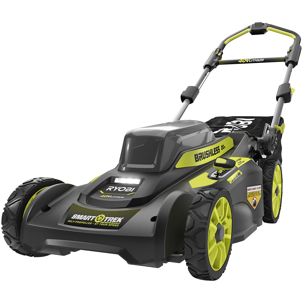 40V 20" BRUSHLESS SMART TREK Self-Propelled Mower WITH 6AH BATTERY & CHARGER