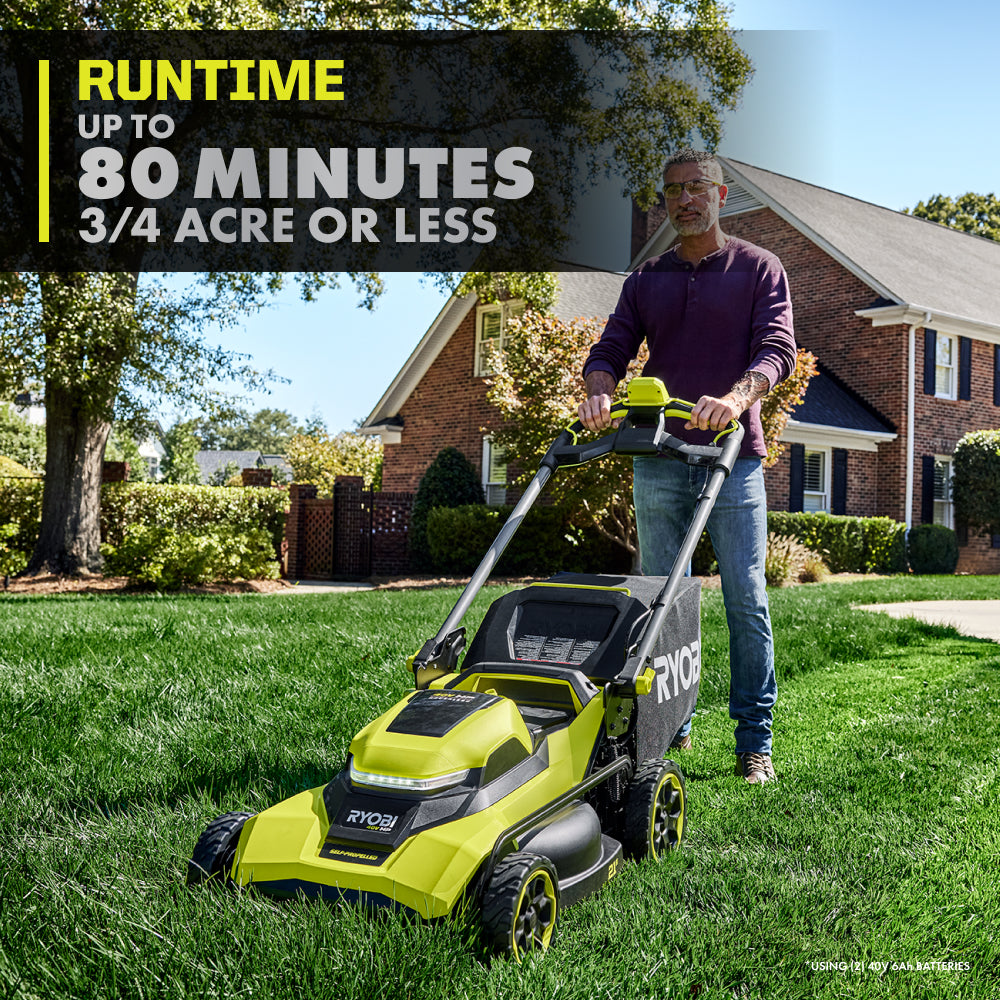 40V HP Brushless 21" Self-Propelled Mower