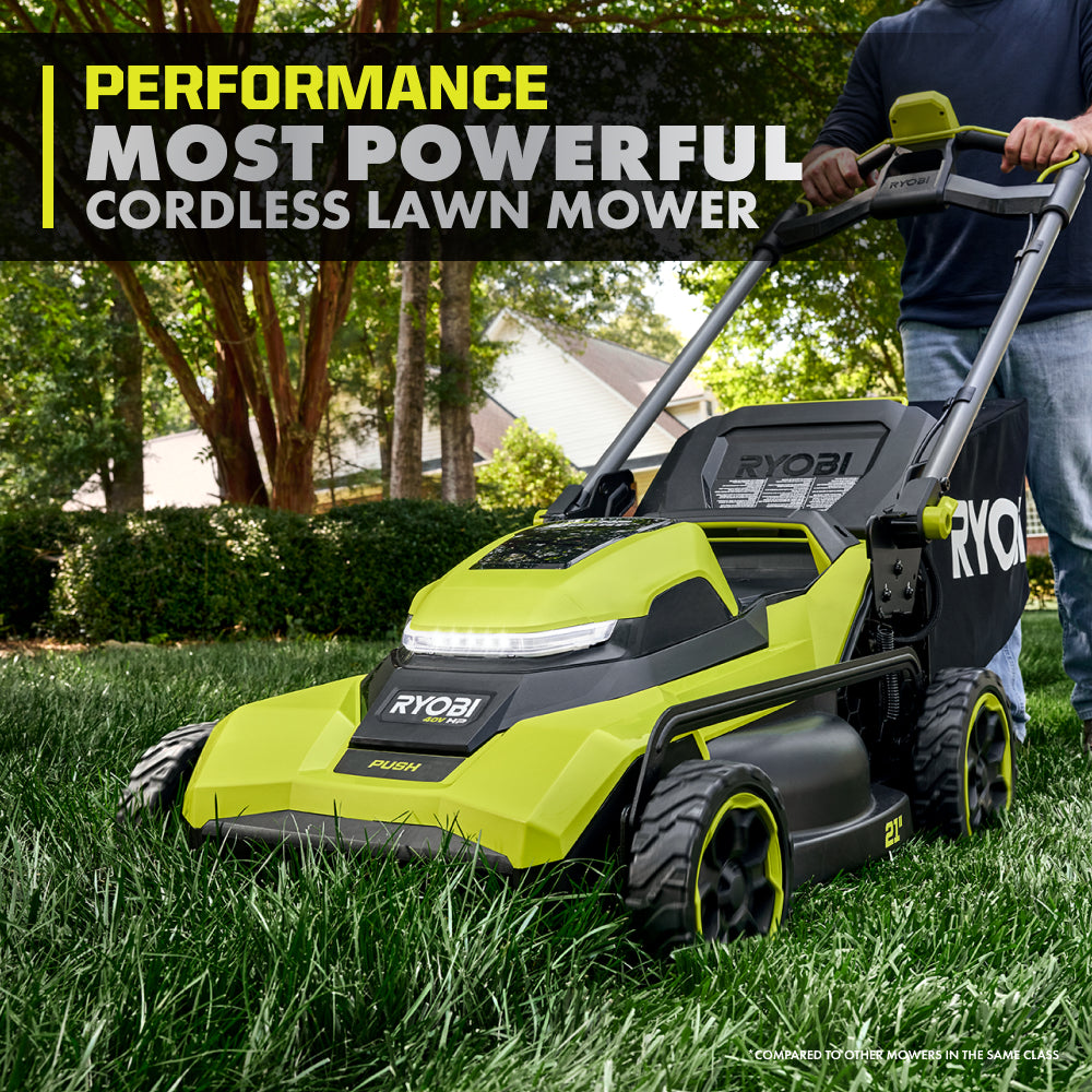 40V HP Brushless 21" Push Mower Kit