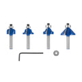 3 PC. Decorative Router Bit Set