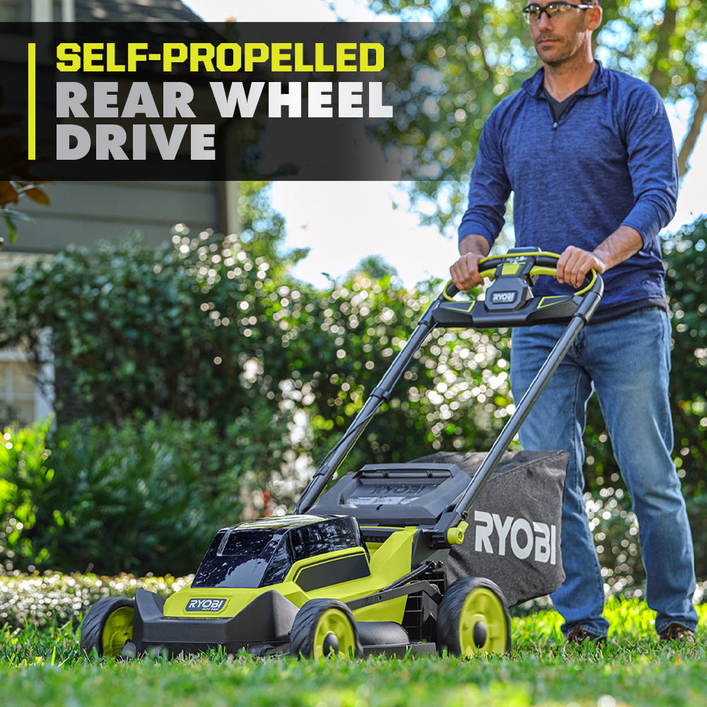 40V HP Brushless 20" Self-Propelled Lawn Mower Kit