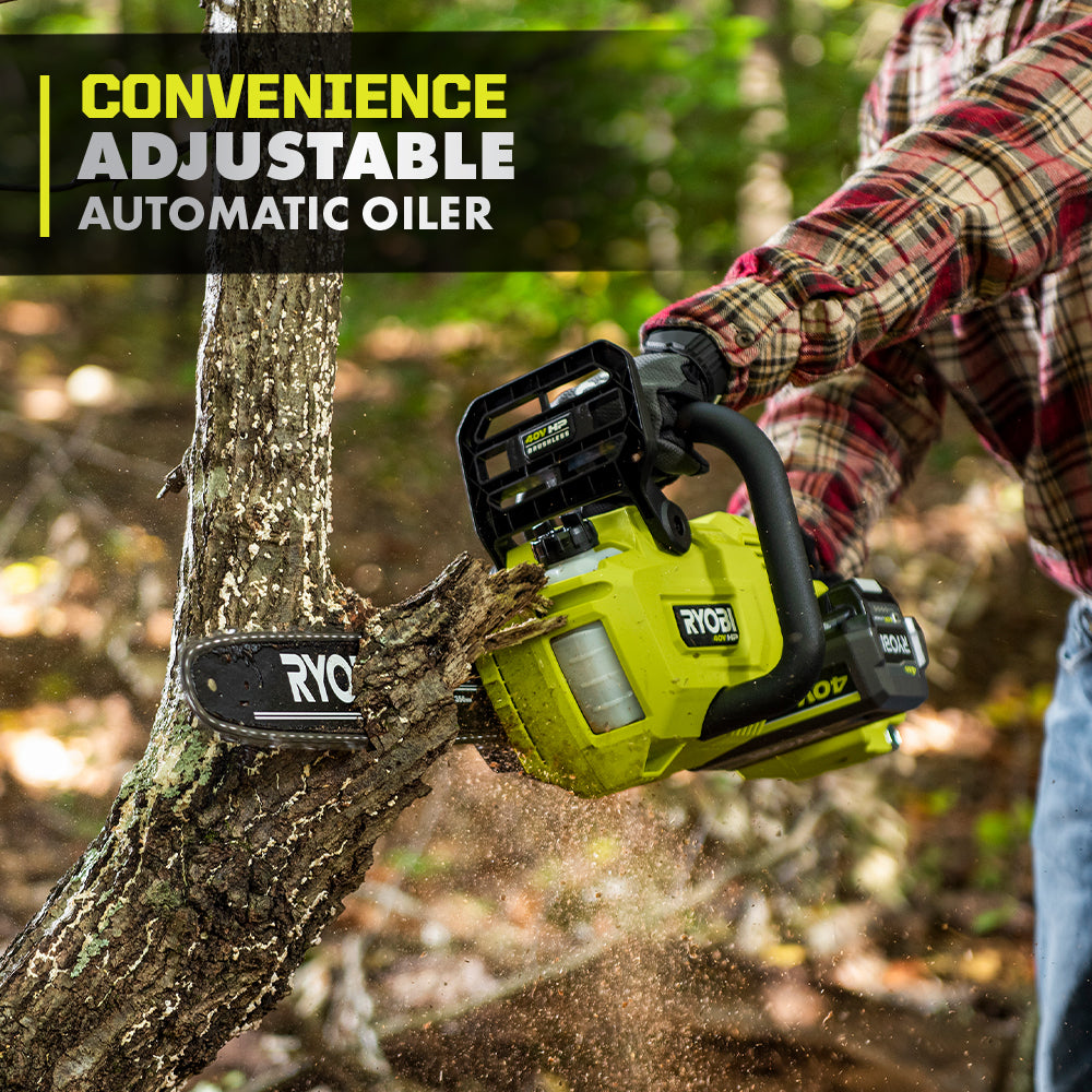 40V HP Brushless 14" Chainsaw Kit