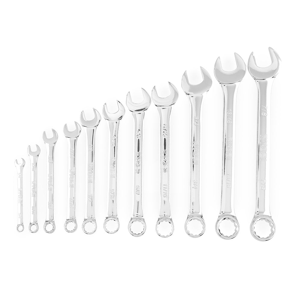 11 PC.  SAE Combination Wrench Set