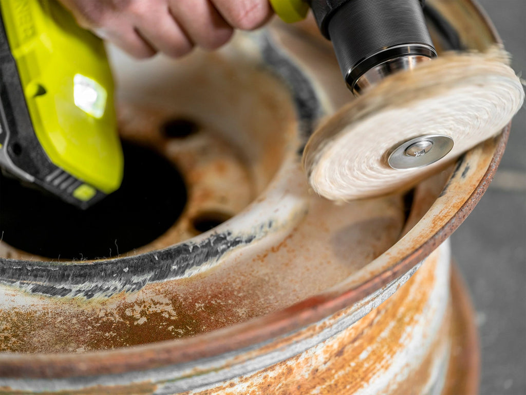 4 PC. 4" Buffing and Polishing Wheel Set