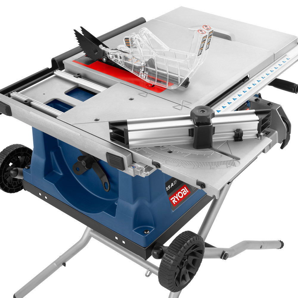10" Table Saw with Wheeled Stand