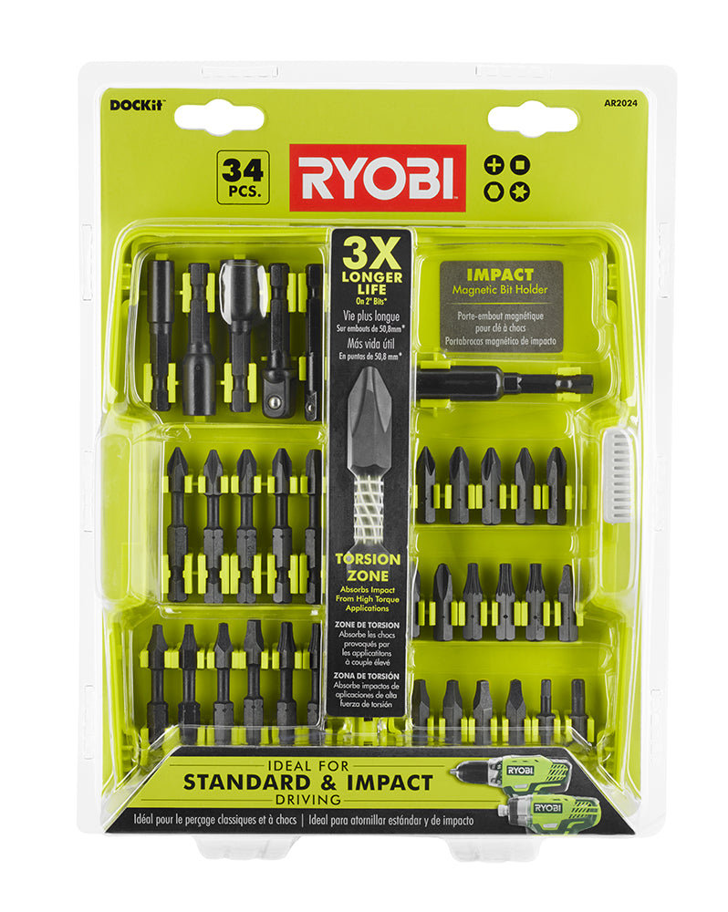34 PC. Impact Driving Kit