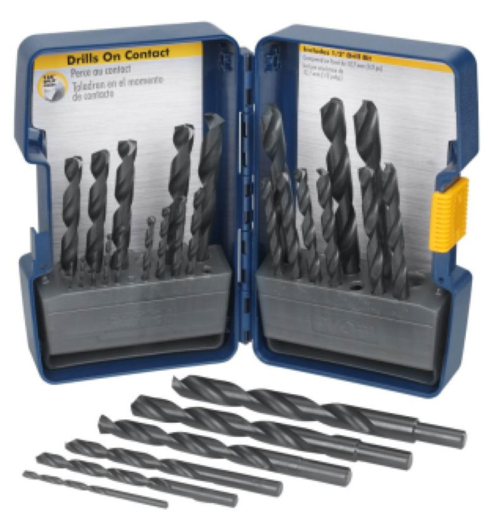 29 PC. Black Oxide Index Drill Bit Set