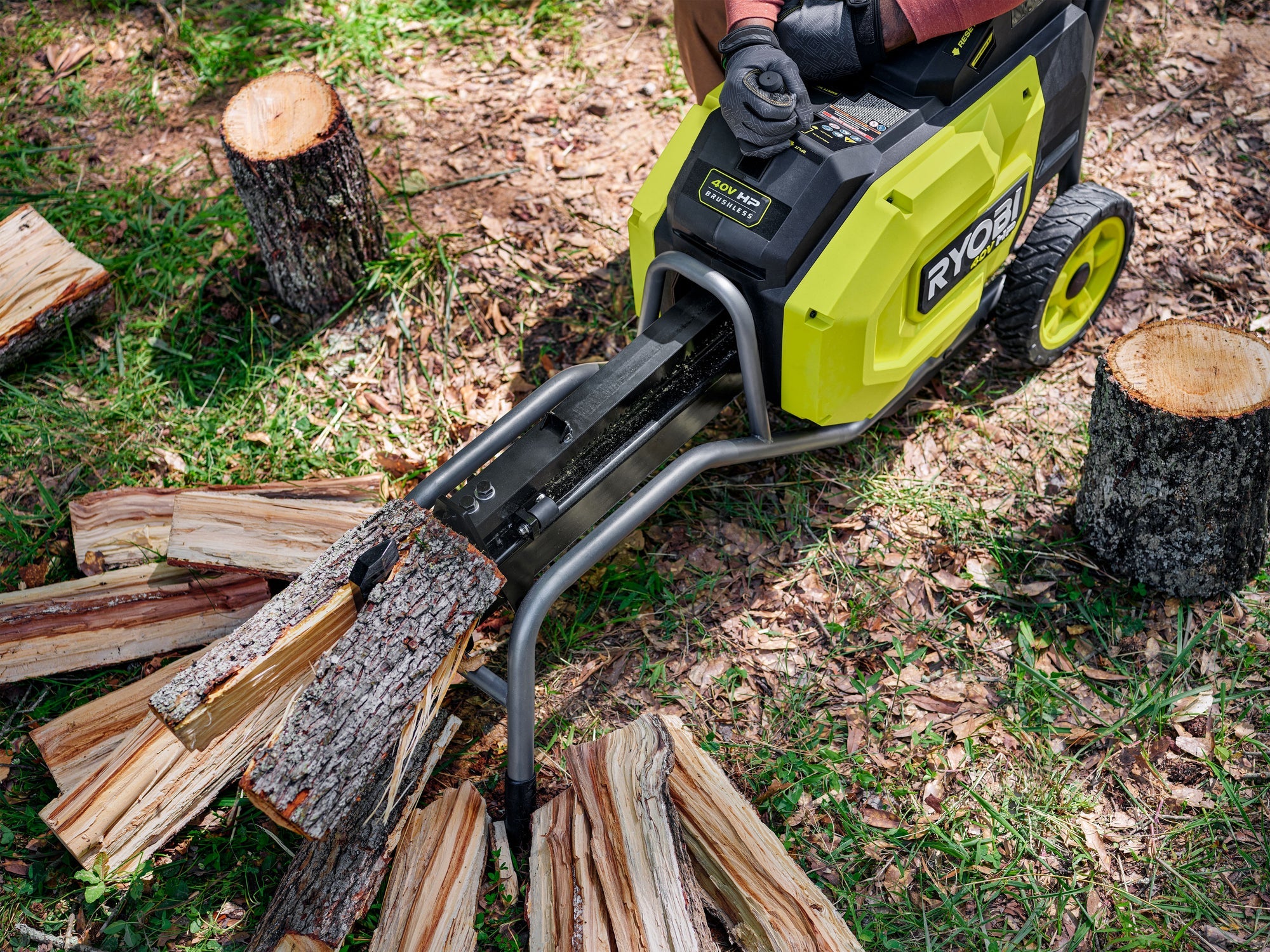 40V HP Brushless Kinetic Log Splitter Kit