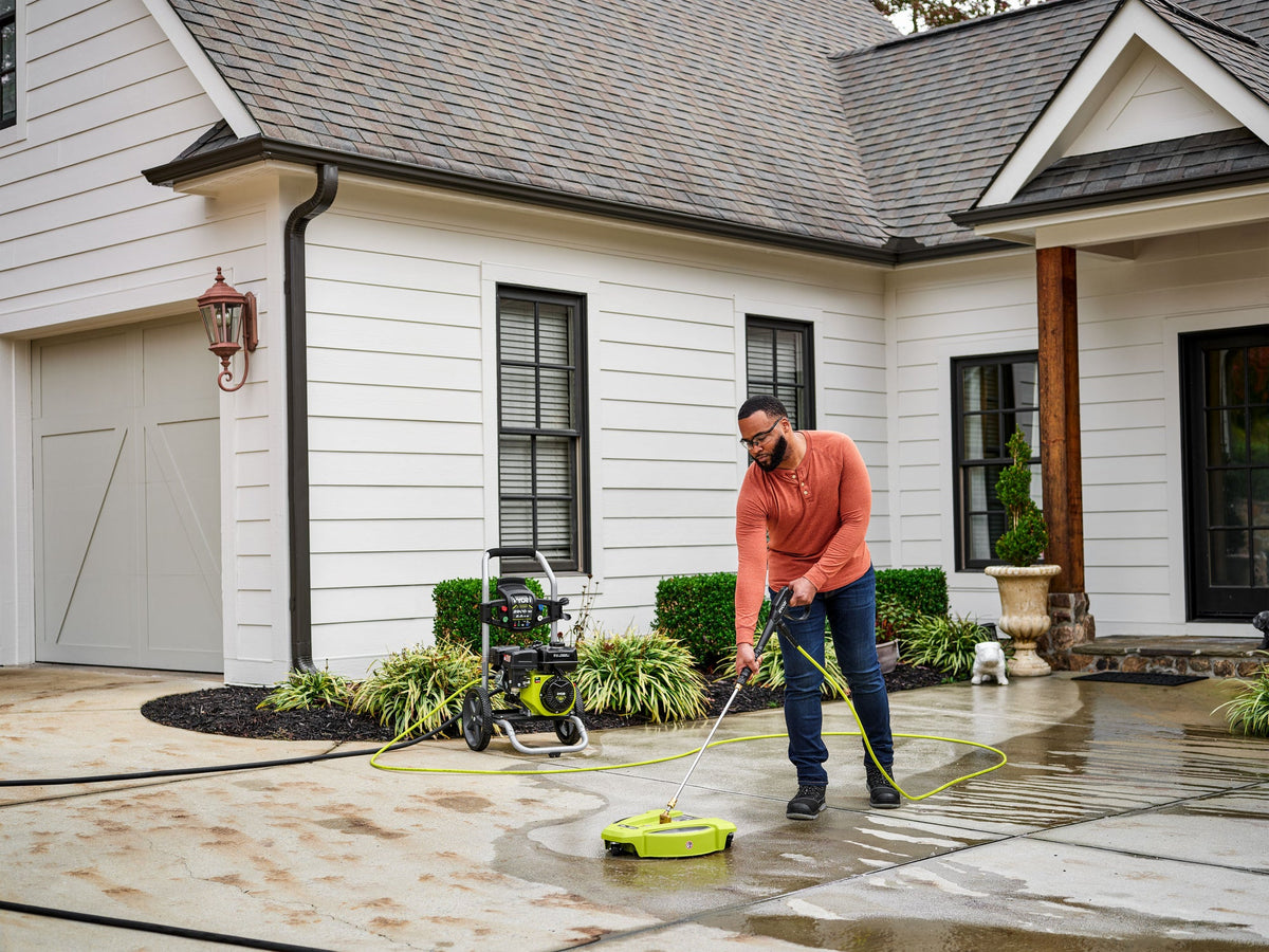 15" 3400 PSI Gas Pressure Washer Surface Cleaner