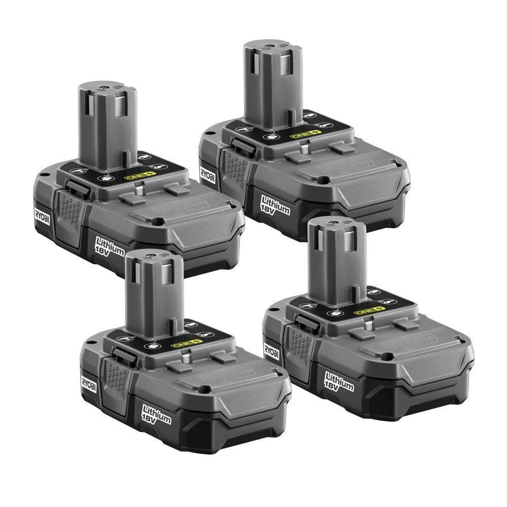 18V ONE+ 4-Pack Compact Batteries (Online Only)