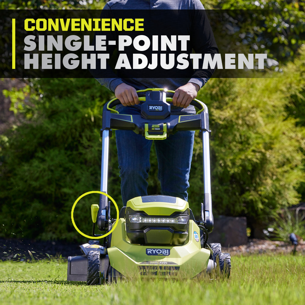 40V HP Brushless 21" Self-Propelled Mower Kit