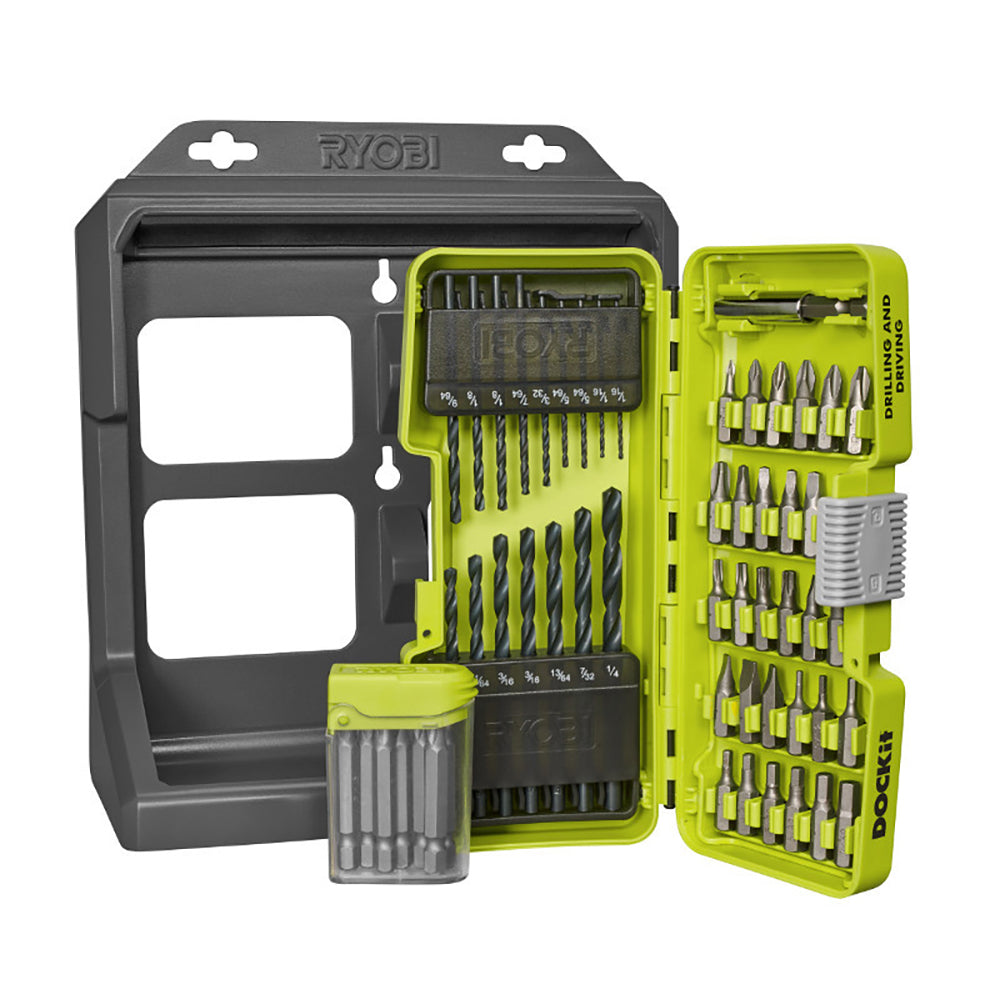 56 PC. Drilling and Driving Kit with DOCKit Storage Tray