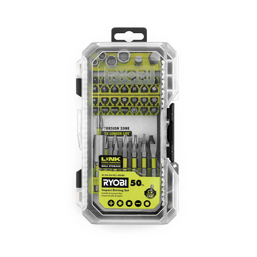 50 PC. Impact Rated Driving Set