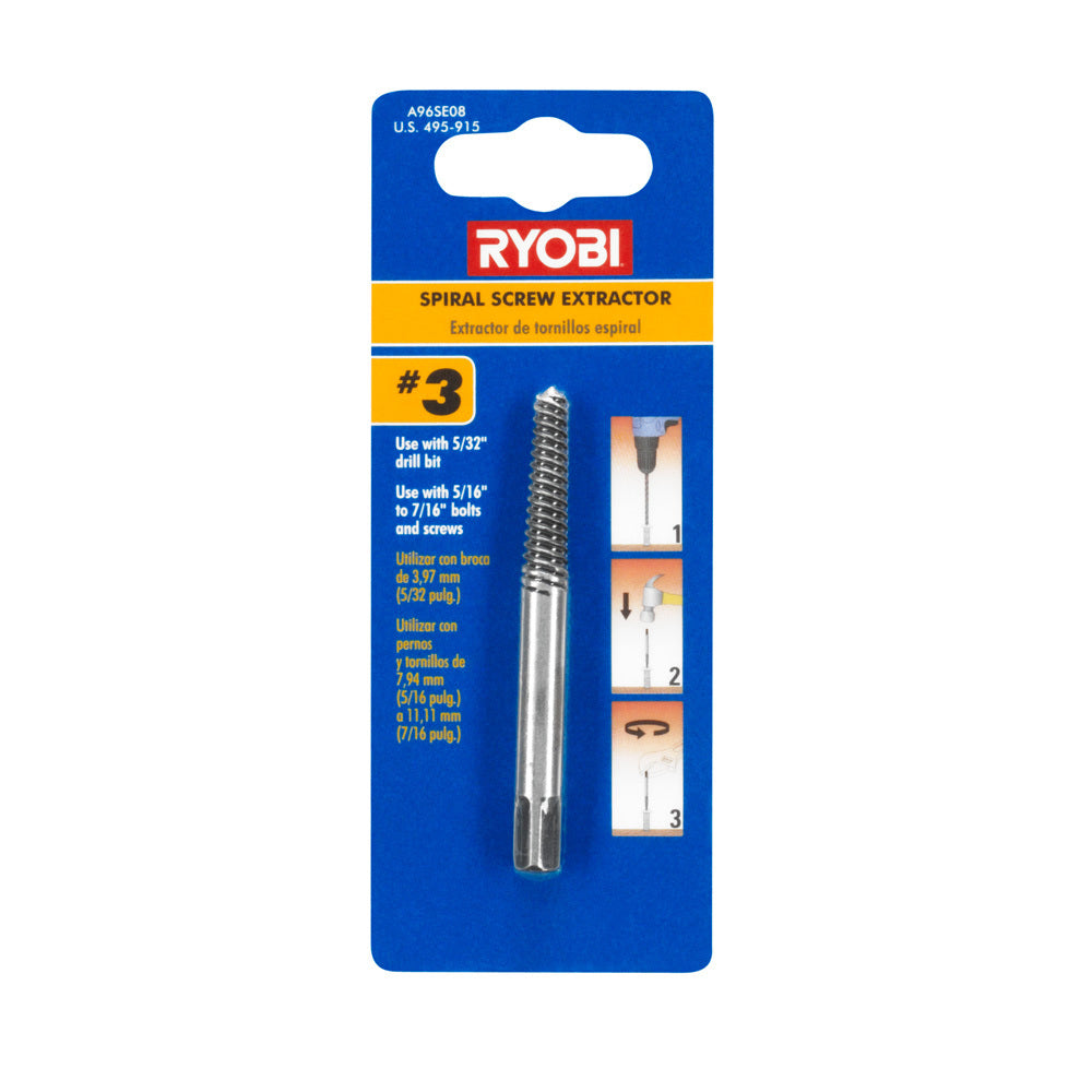 No. 3 Spiral Screw Extractor