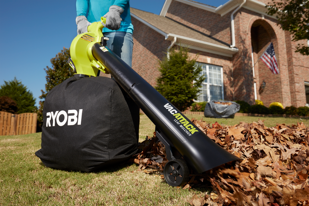 40V VAC ATTACK Leaf Vacuum/Mulcher Kit