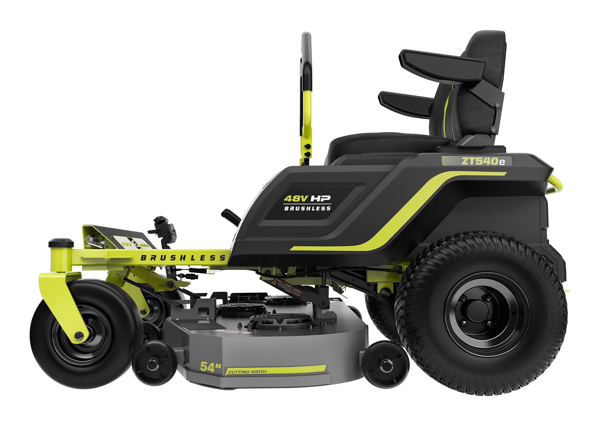 54" 115 Ah Zero Turn Electric Riding Lawn Mower