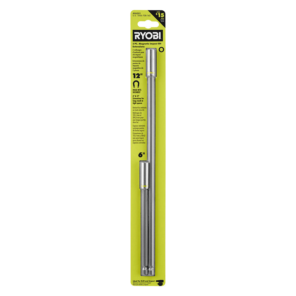 2 PC. Magnetic Impact Bit Extensions