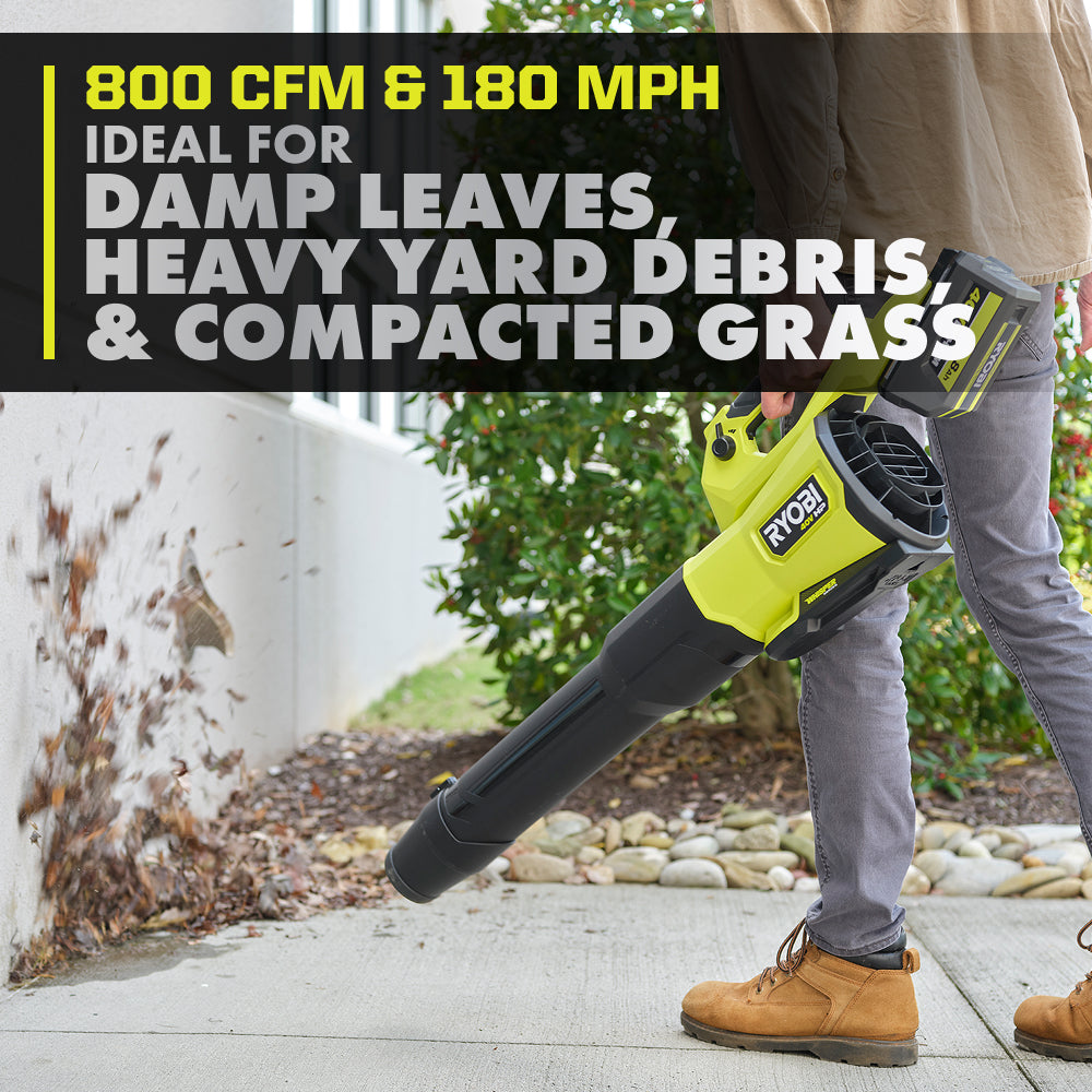 40V HP Brushless 800 CFM WHISPER SERIES Blower Kit