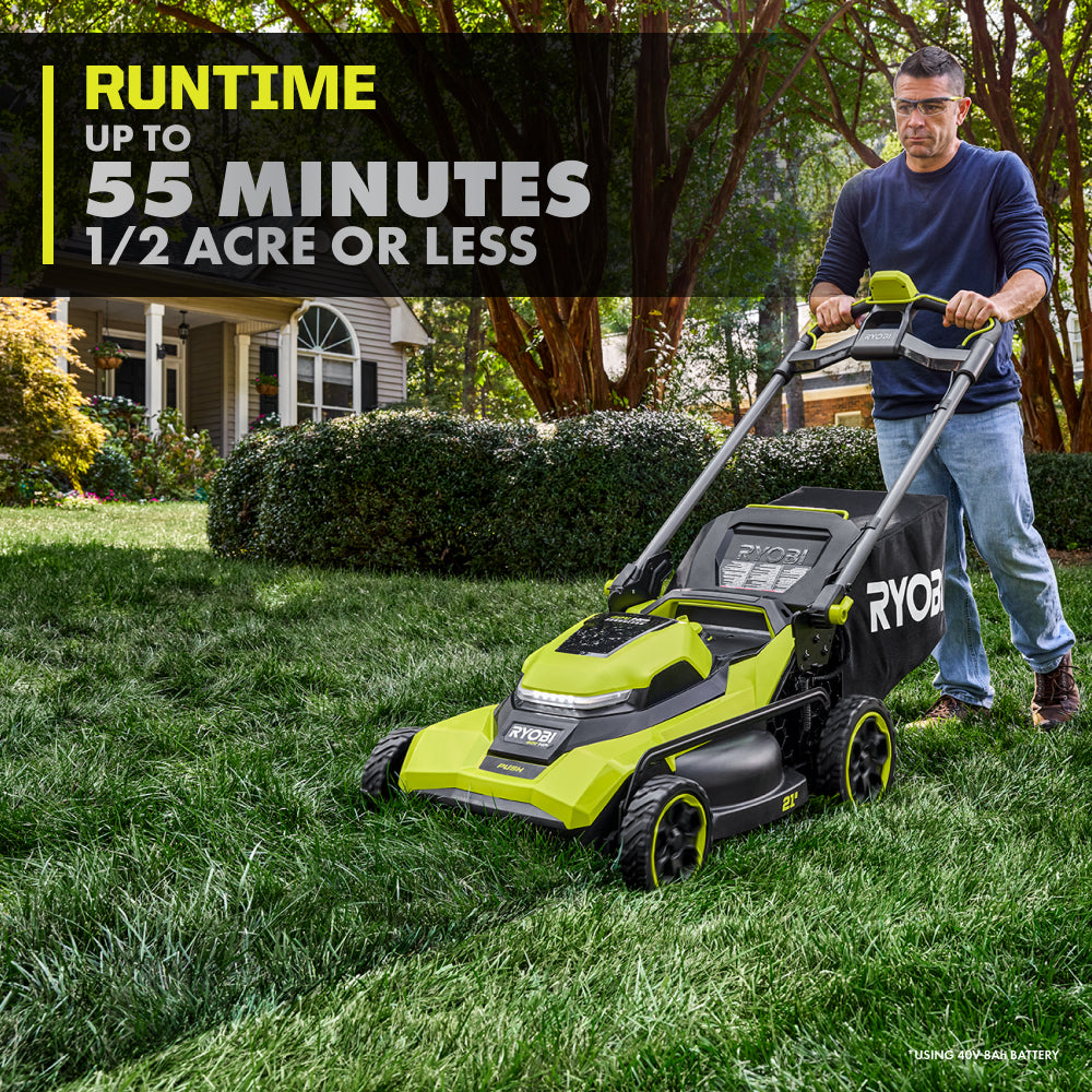 40V HP Brushless 21" Push Mower Kit