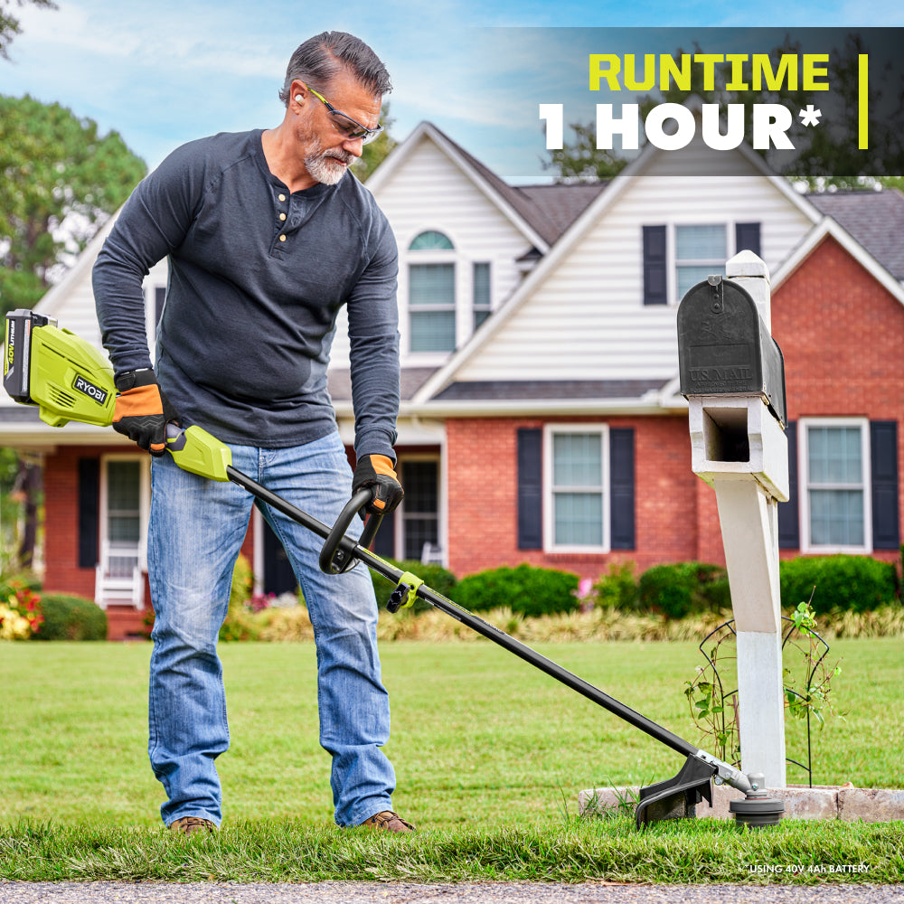40V 15" Attachment Capable String Trimmer Kit