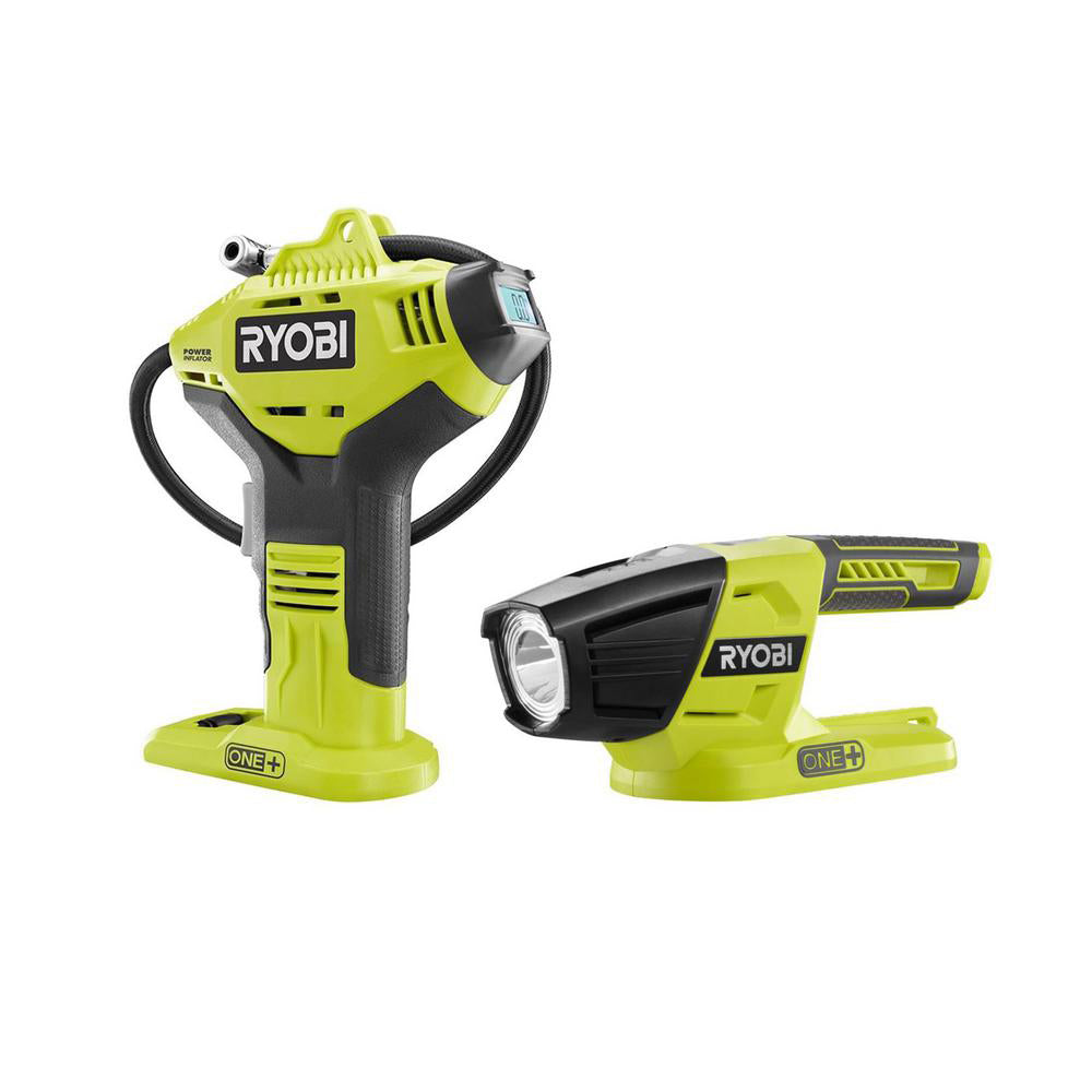 18V ONE+ High Pressure Inflator With Digital Gauge & LED Flashlight