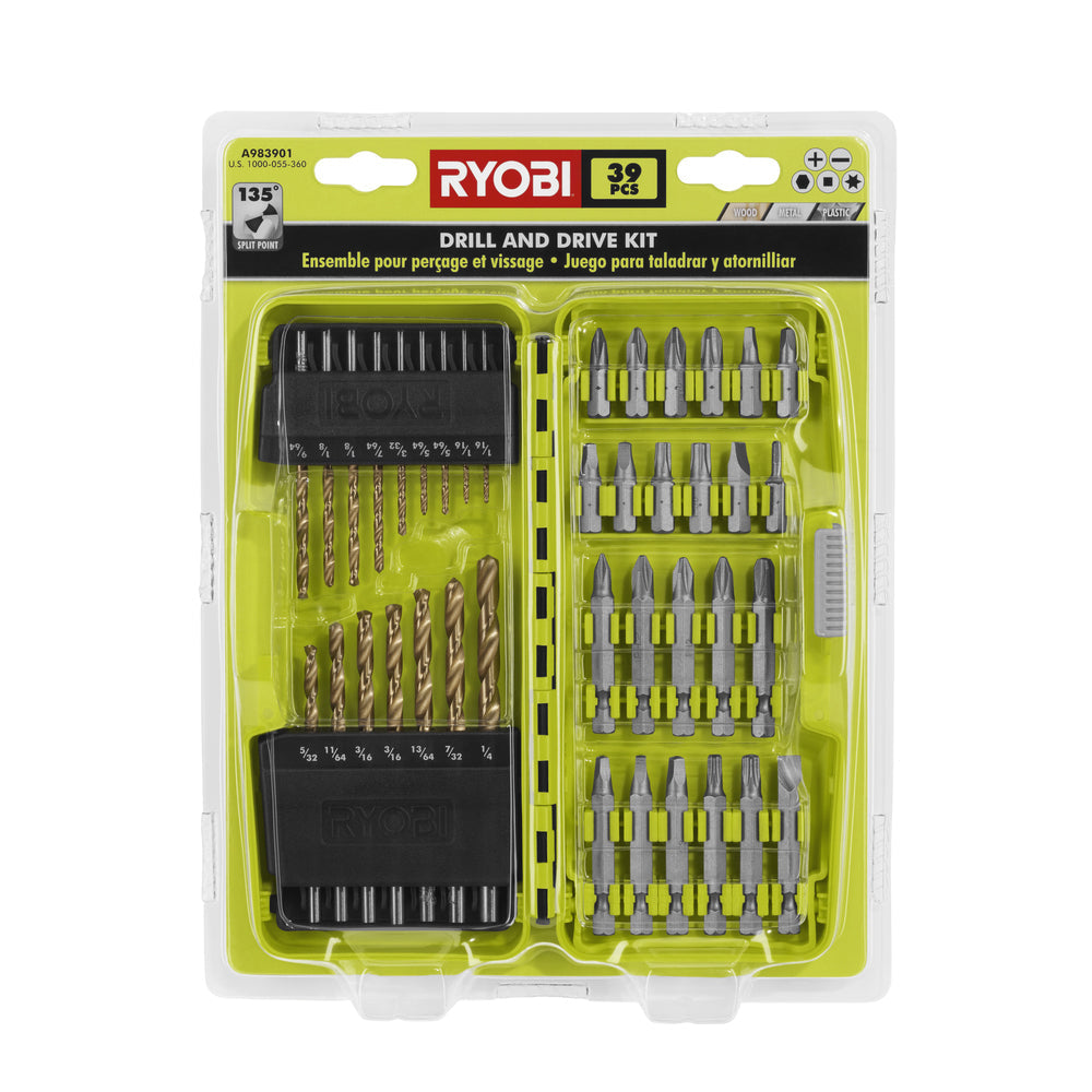 39 PC. Drill and Drive Kit