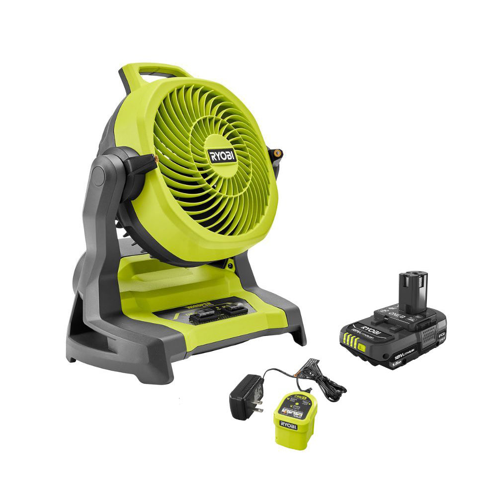 18V ONE+ WHISPER SERIES 7.5" Bucket Top Misting Fan Kit