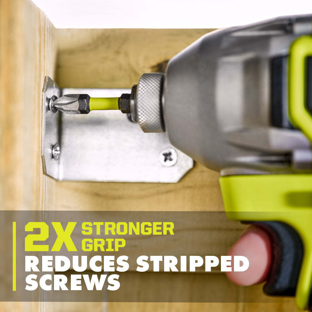 12 PC. 2" Diamond Grit Impact Drive Bits