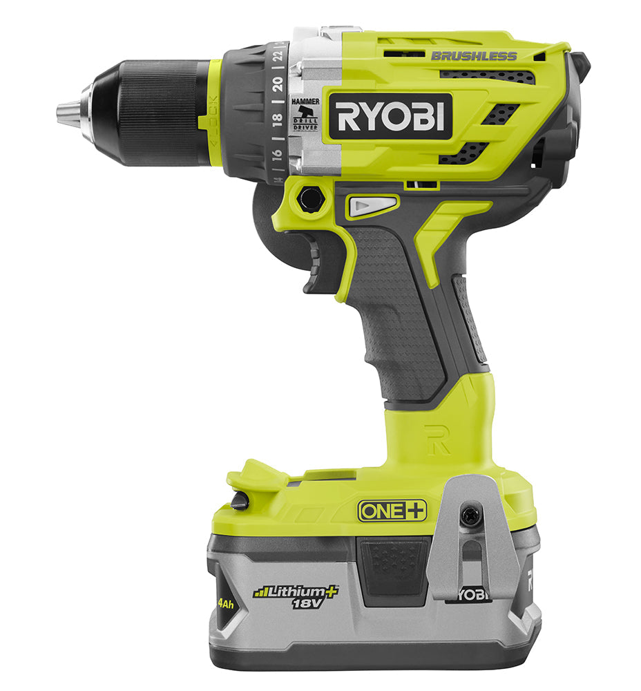 18V ONE+ Brushless Hammer Drill/Driver Kit