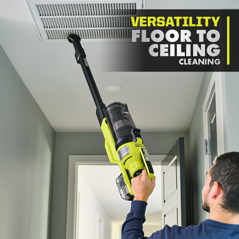 18V ONE+ HP Cordless Pet Stick Vac with Dual-Roller Bar
