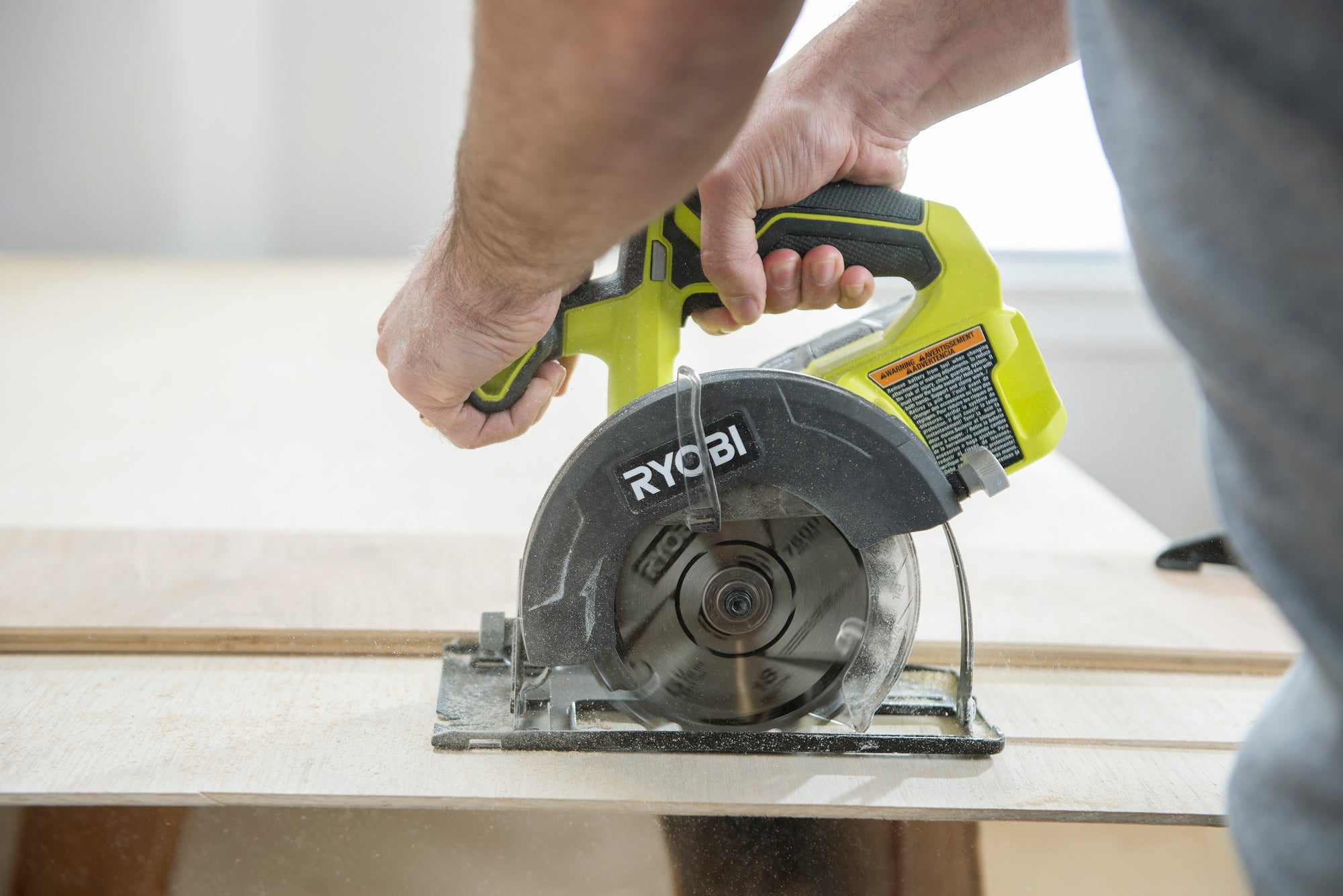 ONE+ 18V Cordless 5-1/2 in. Circular Saw Kit with 4.0 Ah Battery and Charger