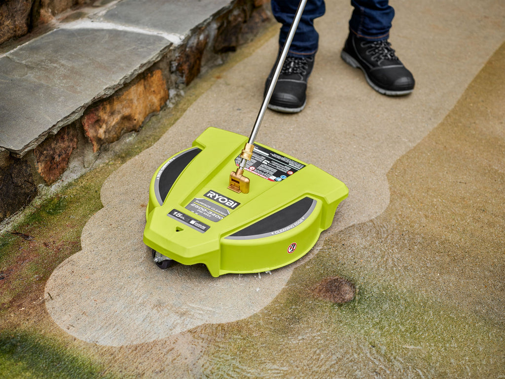 15" 3400 PSI Gas Pressure Washer Surface Cleaner