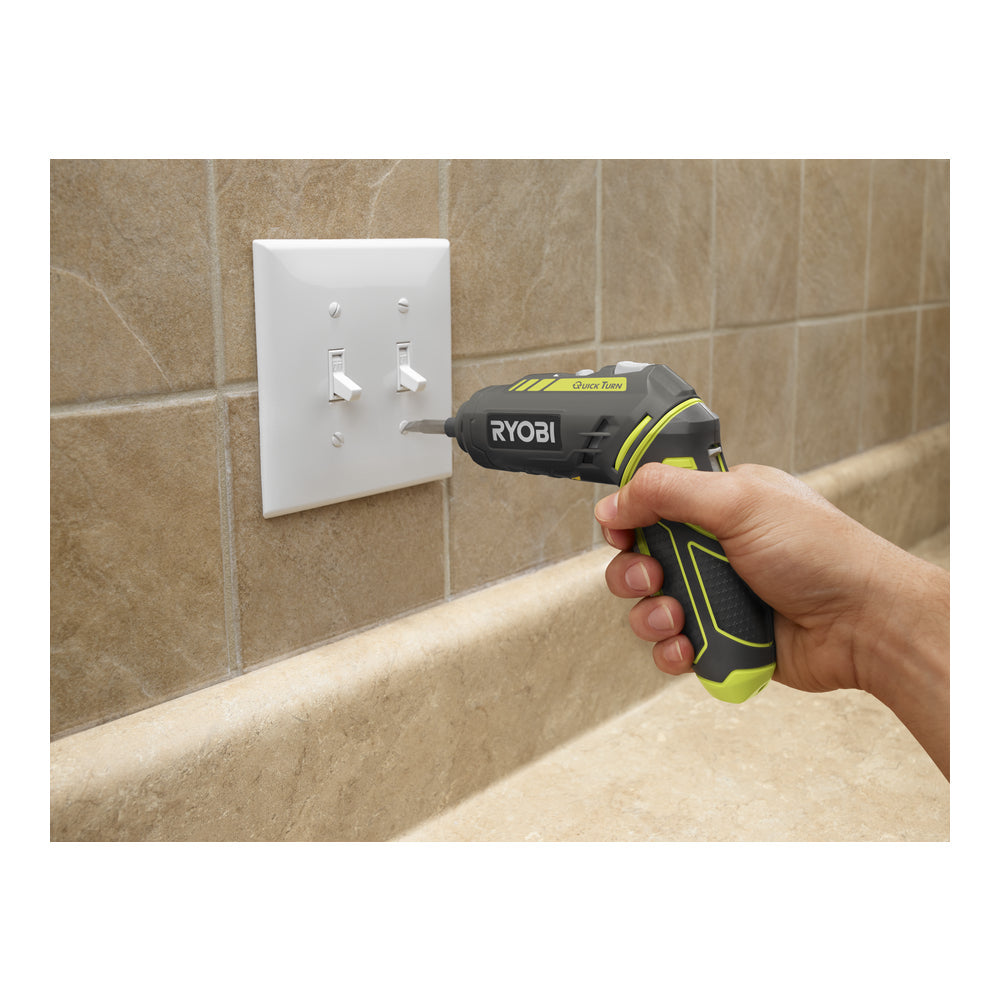 4-Volt QuickTurn Lithium-Ion Cordless 1/4 in. Hex Screwdriver Kit