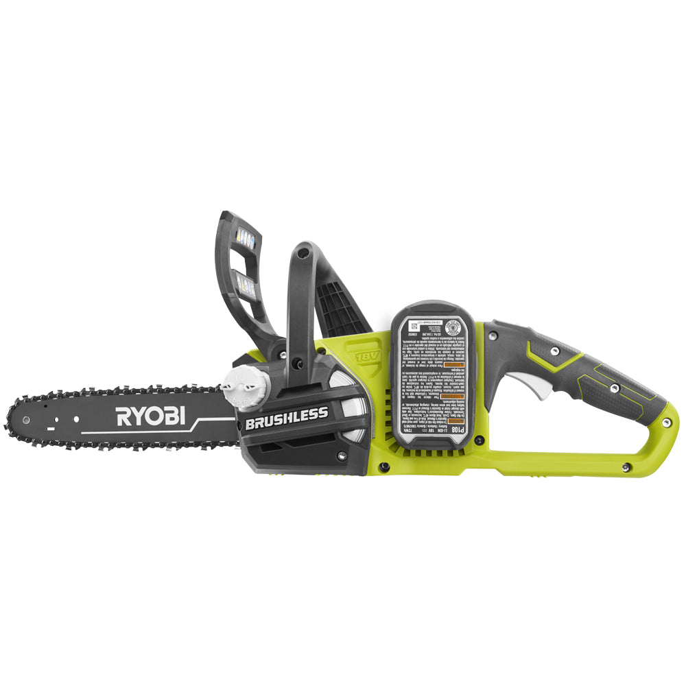 18V ONE+ Brushless 12" Chainsaw with 4Ah Battery & Charger