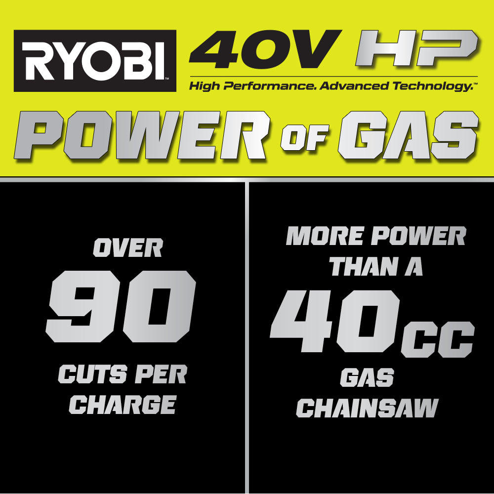 40V HP Brushless 18" Chainsaw