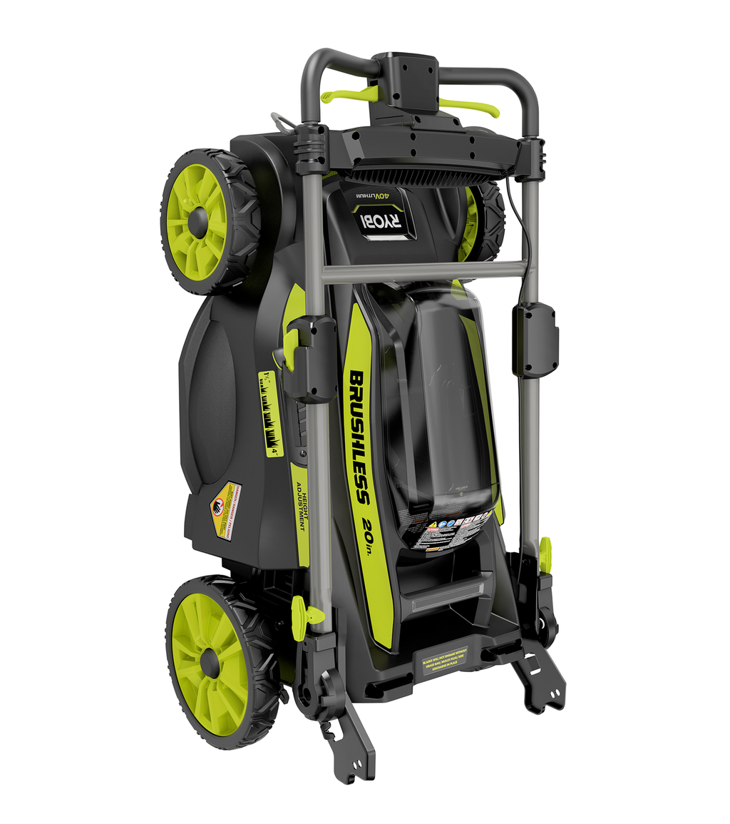 40V Brushless 20" Self-Propelled Lawn Mower