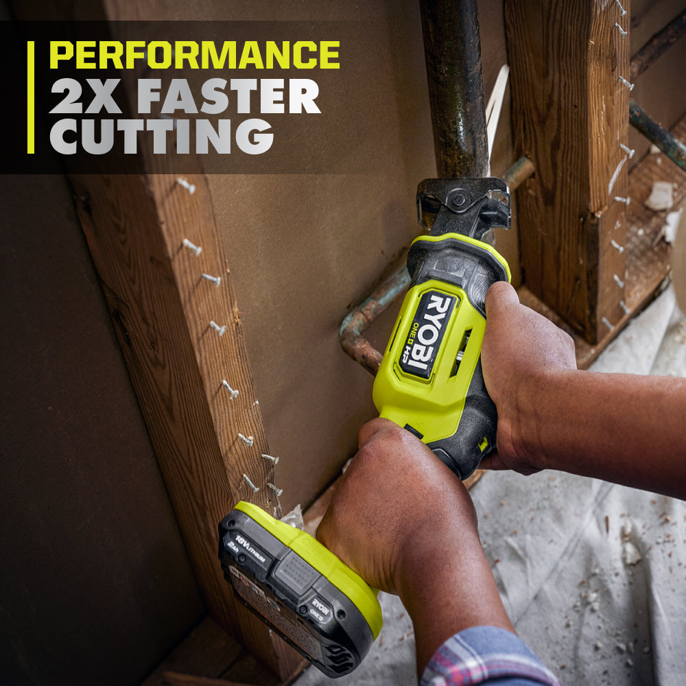 18V ONE+ HP Compact Brushless One-Handed Reciprocating Saw