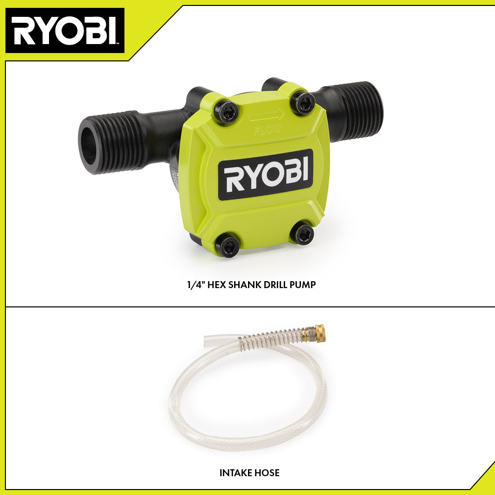 1/4" Hex Shank Drill Pump