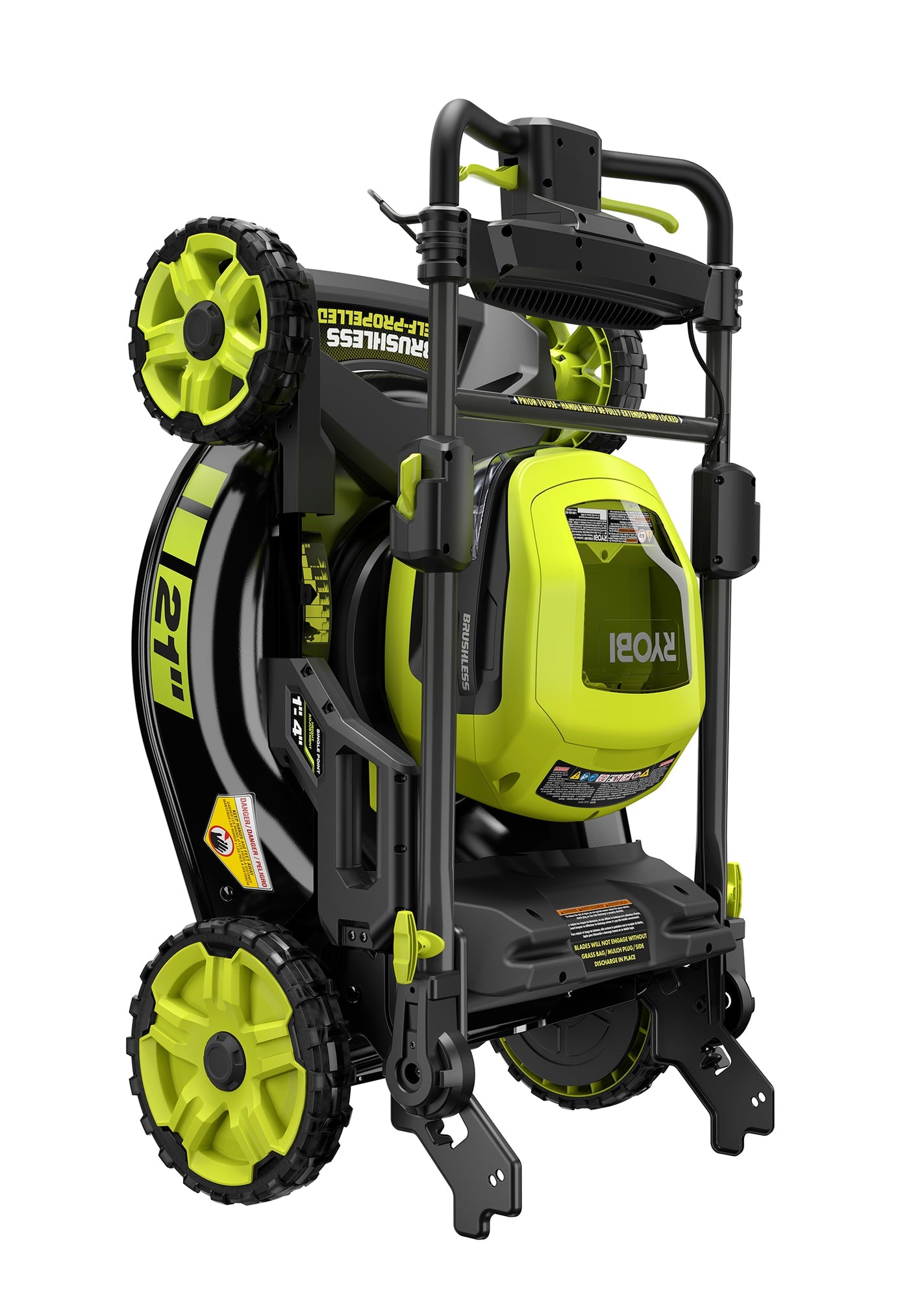 40V 21" BRUSHLESS Self-Propelled Mower with 7.5AH Battery & Charger