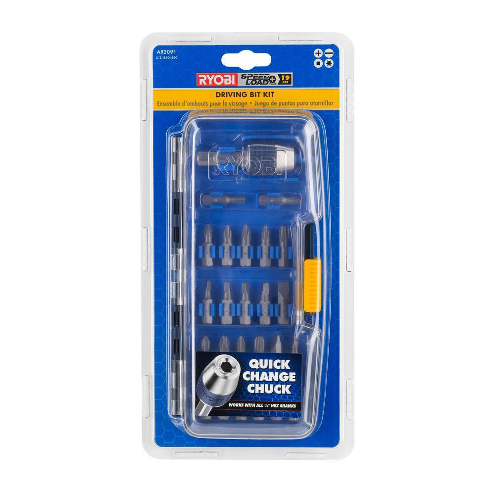 19 PC Driving Kit W/ Chuck