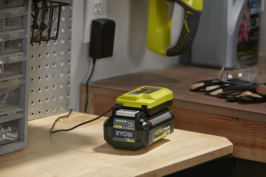 40V Charger with USB Port