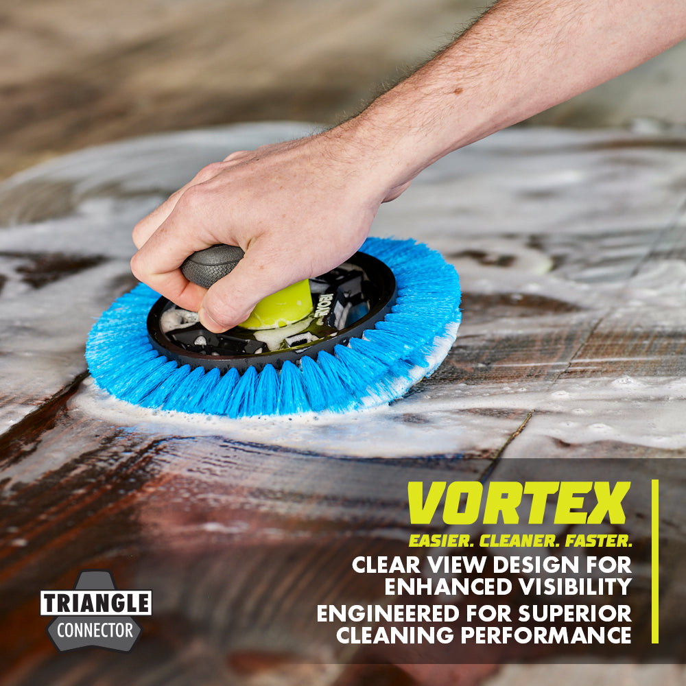 7" VORTEX Soft Bristle Brush