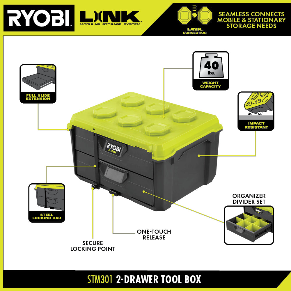 LINK 2-Drawer Tool Box