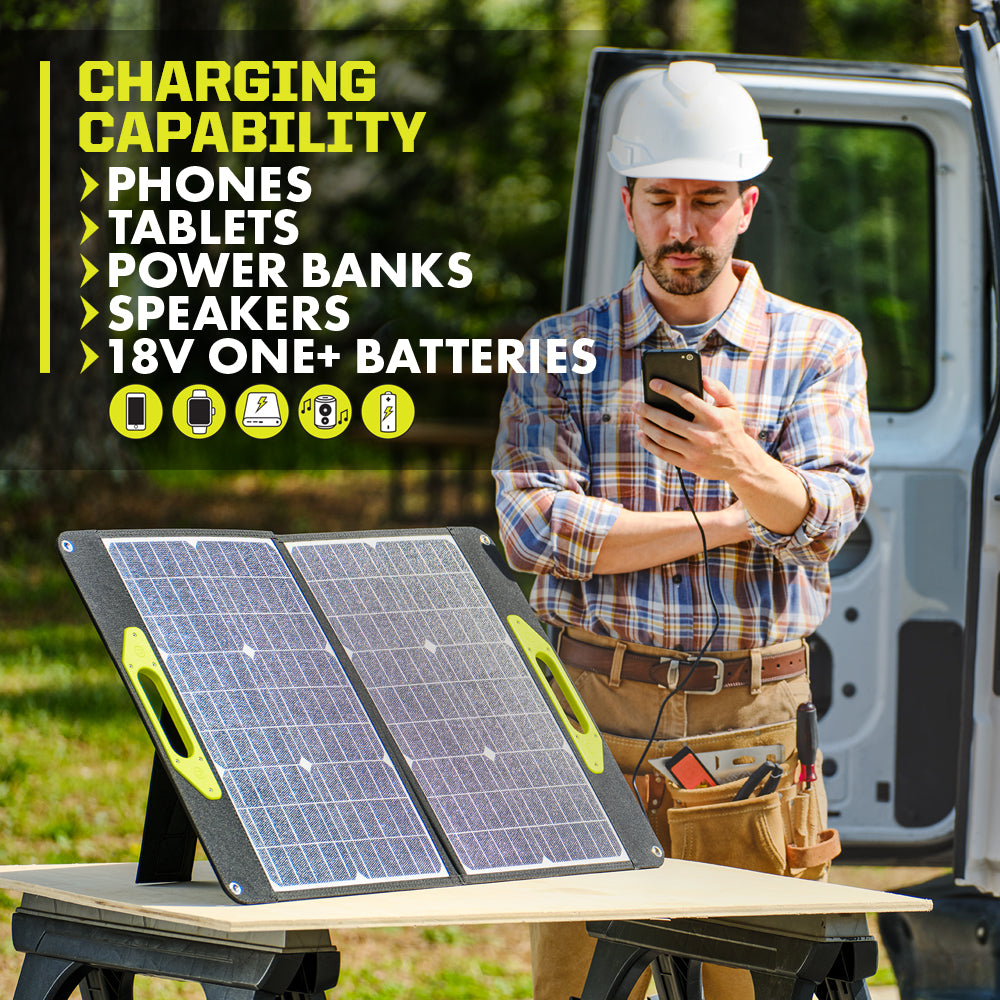 60-Watt Foldable Solar Panel